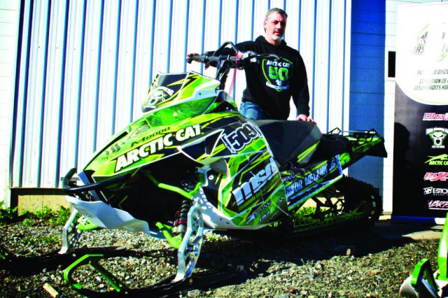 2015 Arctic Cat M800 mod for low elevation tree riding