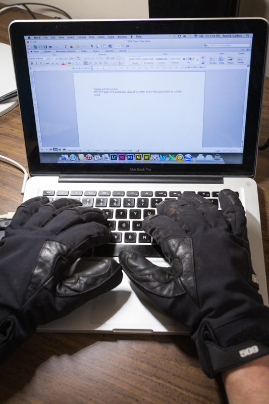 509 Freeride Glove Test
