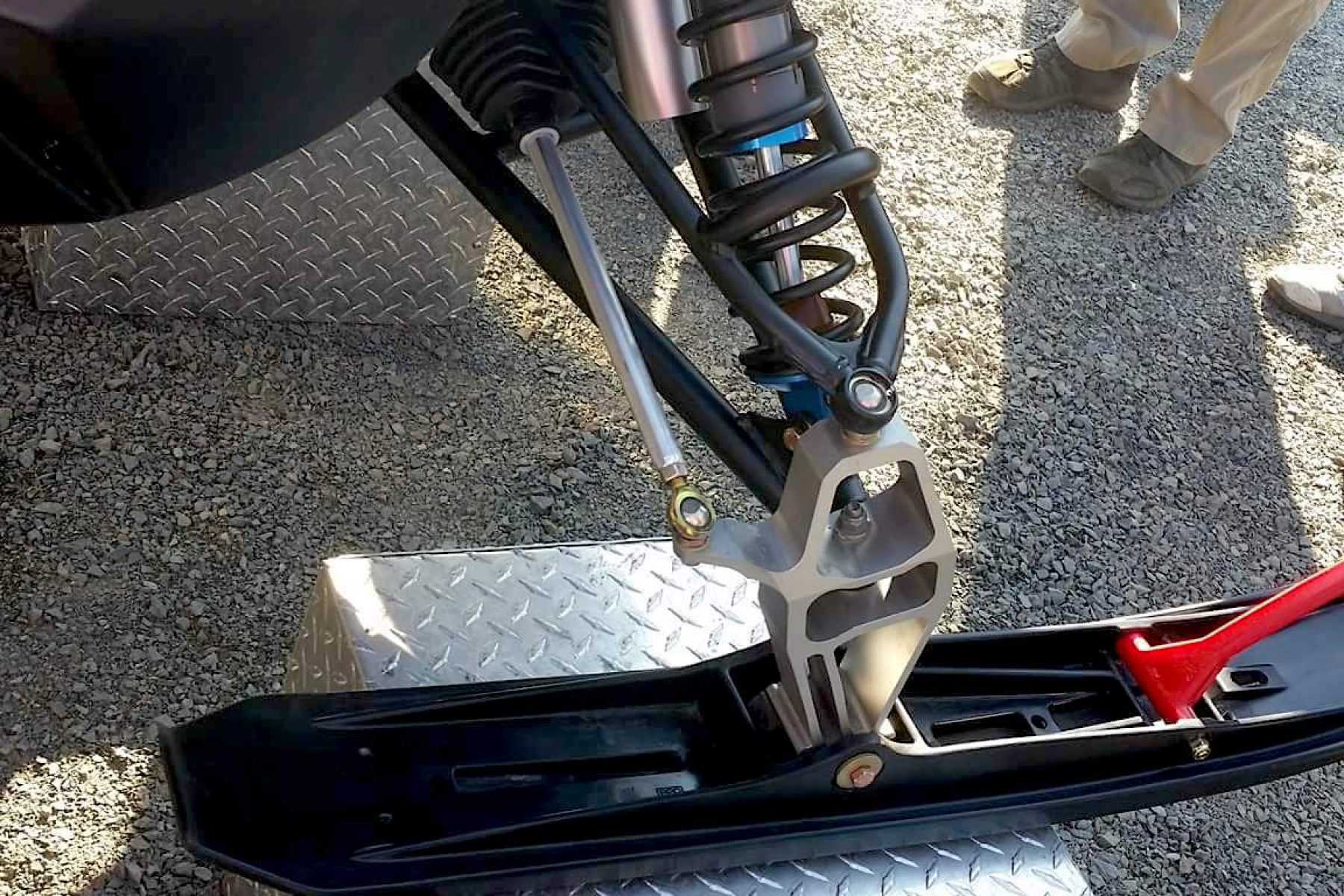 Walker Evans Velocity Shocks Mountain Sledder