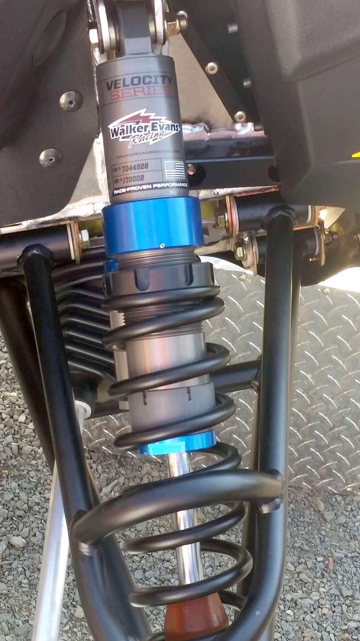 Walker Evans Velocity Shocks—Will They Make It onto Mountain Sleds?