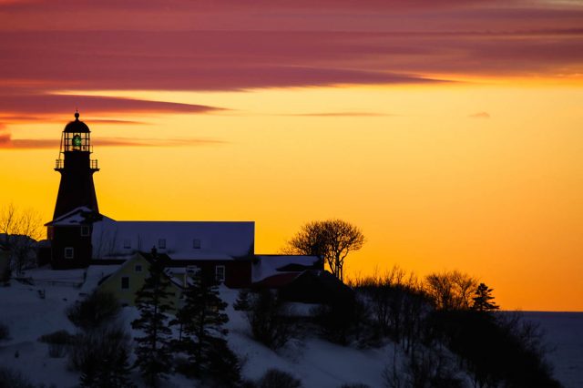 Chic-Choc Mountains Sunset