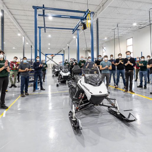 Taiga Motors Completes First Production Snowmobiles