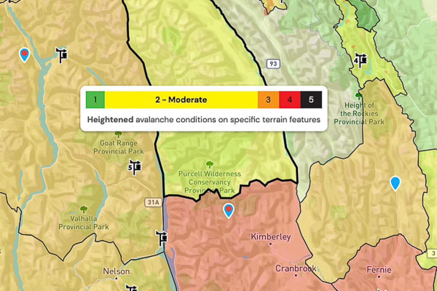 New Avalanche Canada Forecast System _ Mountain Sledder