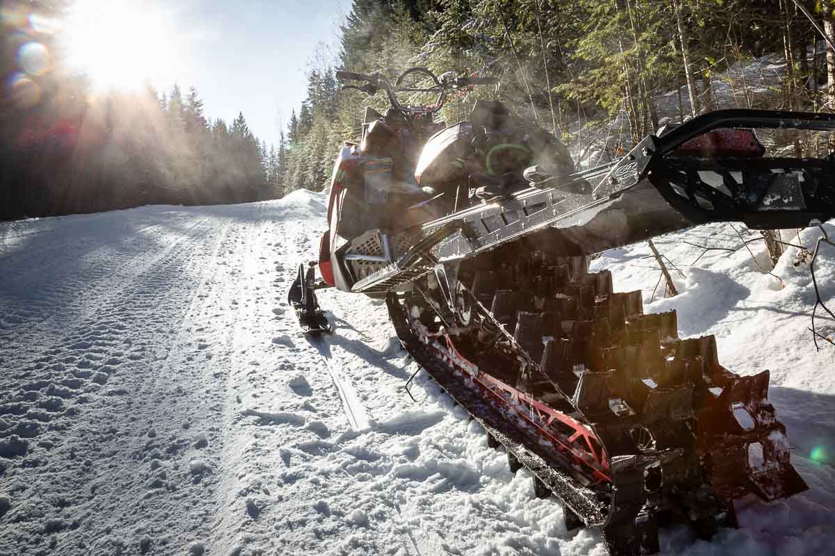 Public Land Use BC Snowmobiling Trail_