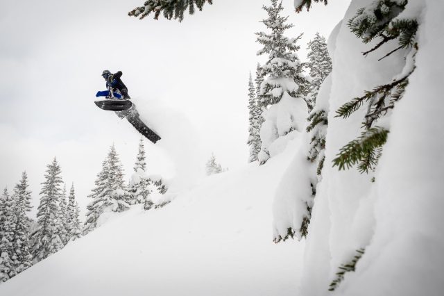 2024 Timbersled Snow Bike Brock Hoyer Jump