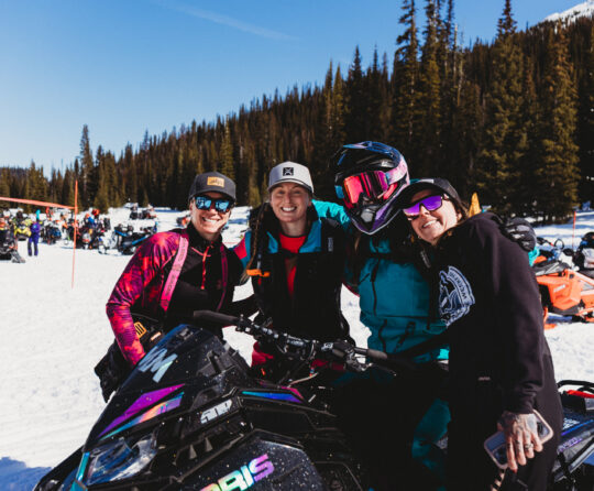 Riding Together: BC’s Ladies Snowmobile Calendar January to March 2026