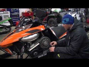 Arctic Cat Belt Change / Deflection
