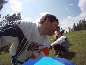 Aaron and Zander hit Radium